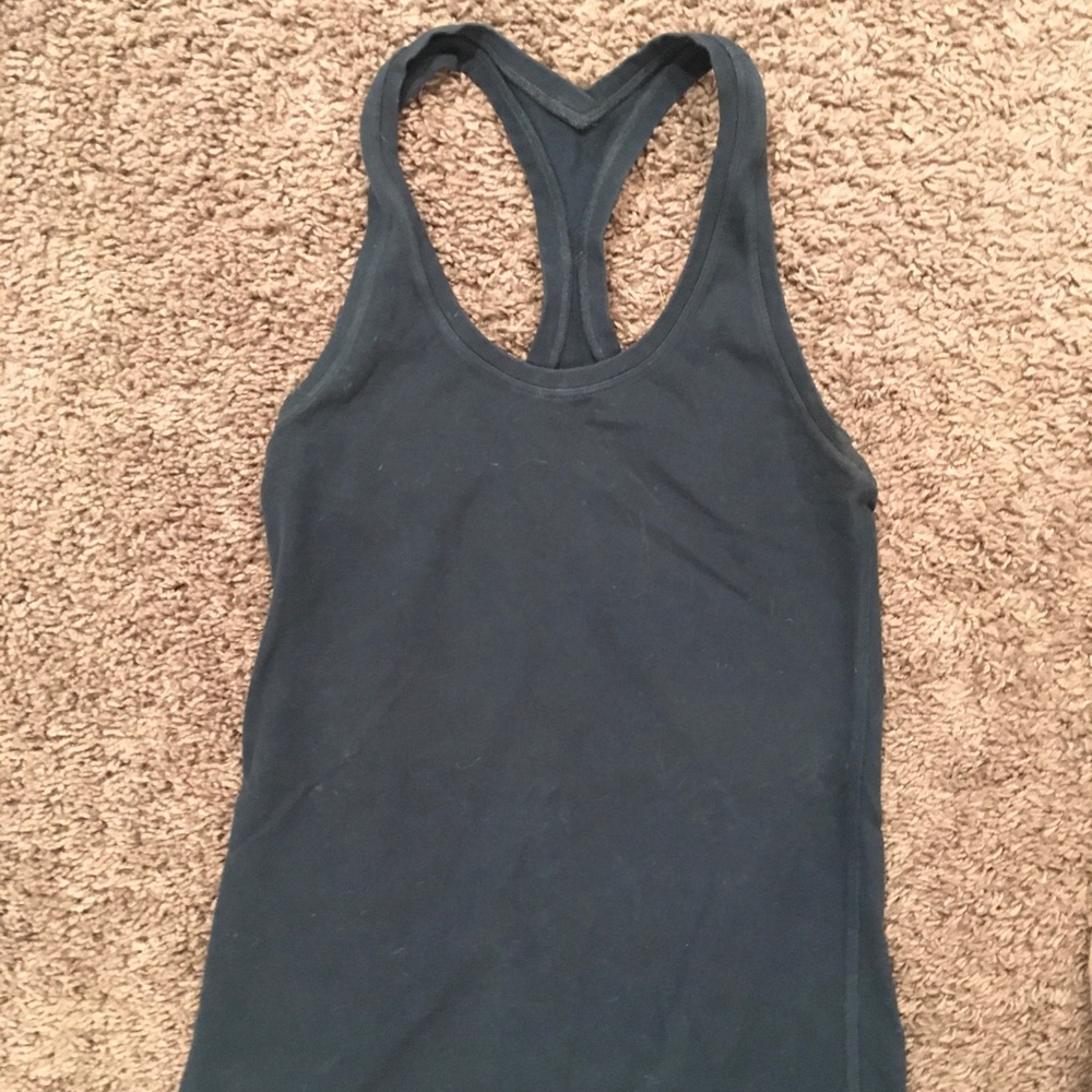 Lululemon Luon cool racer back in deep turquoise